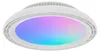 Braytron plafondventilator met LED-verlichting, 24W, wit Productafbeelding-voorbeeld 2