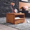 FineBuy Nachttisch Sheesham Massivholz Schublade & Produktbild-Vorschau 1