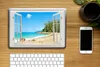 MuchoWow® Laptop Aufkleber Sticker Cover Aussicht - Wasser Produktbild-Vorschau 2