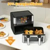 Heißluftfritteuse 9L-905 Doppelkammer Airfryer 2000W mit Produktbild-Vorschau 5