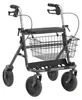 Dietz FAKTO+ Standardrollator 346NPU mangan grey metallic Produktbild-Vorschau 1