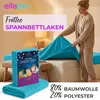 EllaTex Frottee Spannbettlaken 70x140 Baumwolle – weich, Produktbild-Vorschau 2