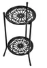2 -Tier Metall Pflanzenständer Blumentopfhalter Display Produktbild-Vorschau 2