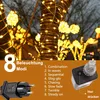 Lichterkette 50M 400 LEDs Warmweiß Wasserdicht 8 Lichtmodi Produktbild-Vorschau 7