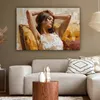 MuchoWow® - Leinwandbilder - Frau - Kunst - Abstrakt - Produktbild-Vorschau 5