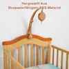 Baby Mobile Spieluhr, Holzoptik Music Box Bettglocke, Produktbild-Vorschau 5