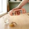Vilde | Butelka na wodę szklana 600 ml - z etui silikonowym Podgląd zdjęcia produktu 10