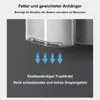 OKWISH Duschvorhang ,180 x 180cm, Wasserdicht Dusch Produktbild-Vorschau 7