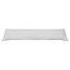 vidaXL Seitenschläferkissen 40 x 145 cm Grau Produktbild-Vorschau 2