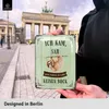 LANOLU Retro Blechschild Faultier, lustige Sprüche Schild Produktbild-Vorschau 4