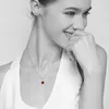 Zirkonia Herz Anhänger 925 Silber mit / ohne Kette für Produktbild-Vorschau 3
