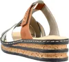 Rieker Damen Plateau Pantoletten Clogs Keilabsatz 62989, Produktbild-Vorschau 5