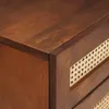 Möbel Nachttische Braun Rattan und massivem Mango Holz - Produktbild-Vorschau 6