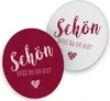 itenga 40x sous-verres « Ravie de te voir » bordeaux Voir les images du produit 1