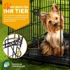 TRESKO® Klietka pre psov 91x58x64cm Kovová prepravná Náhľad obrázku produktu 6