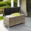 tectake® Auflagenbox Kiruna 121 x 56 x 60 cm Produktbild-Vorschau 8