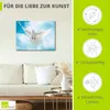 ARTland Leinwandbild Taube mit ausgebreiteten Flügeln Produktbild-Vorschau 2