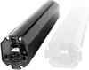 A black Bosch PowerTube 400 e-bike battery is shown in the foreground, with a faded outline of a second battery behind it. Produktbild-Vorschau