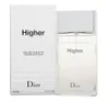 A product shot of Christian Dior Higher eau de Toilette for men, with its packaging box. Podgląd zdjęcia produktu