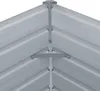 A close-up view of the metal structure of a roof or fence. Podgląd zdjęcia produktu