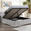 Home Collective Polsterbett Doppelbett Bett 140x200 160x200 Produktbild-Vorschau 2