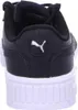 The back view of a black Puma sneaker with a white sole. Podgląd zdjęcia produktu