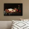 Wanddeko 30x20 cm - Stilleben - Trinktafel, Leinwand Bilder Produktbild-Vorschau 5