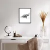 Gerahmtes Poster - Schwarzer Rahmen - Elefanten Familie Produktbild-Vorschau 6