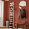 Vertikales Schuhregal, 12-Stöckig, Platzsparend, Weiß | Produktbild-Vorschau 4