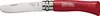 A red Opinel N°07 folding knife is shown against a white background. Produktbild-Vorschau
