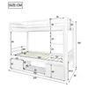 MODFU Etagenbett Kinderbett 90x200cm(aufgeteilt in 2 Produktbild-Vorschau 7