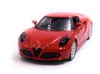 Onwomania Alfa Romeo 4c Sportwagen Modellauto Auto in Rot Produktbild-Vorschau 2