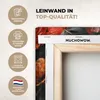 MuchoWow® - Leinwandbilder - Löwe - Tier - Natur - Floral - Produktbild-Vorschau 3