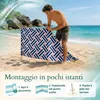 Lantigo Paravento da Spiaggia Ancora 10m | Frangivento Anteprima dell’immagine prodotto 8