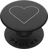 Popsockets 2 White Heart Black 800667 Držák Telefonu A Náhled obrázku produktu 1