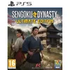 Cover art for the video game Sengoku Dynasty Ultimate Edition, featuring two characters in traditional Japanese attire in a rural setting with a building and mountains in the background. Náhľad obrázku produktu