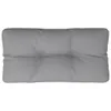 vidaXL Paletový vankúš sivý 70x40x12 cm Látka Náhľad obrázku produktu 1
