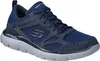 A single navy blue Skechers sports shoe is shown against a white background. Náhled obrázku produktu
