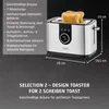 CASO Selection T 2 - Design Toaster, Edelstahlgehäuse, Produktbild-Vorschau 2