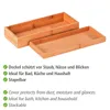 WENKO Bambusový box Terra s vekom Úložné boxy Kúpeľňa WC Náhľad obrázku produktu 3