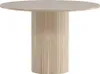 Runder Tisch aus MDF Bianca 110 cm Produktbild-Vorschau 1