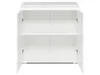 Kommode >Ravenna< in Weiß Matt - 80x80x40cm (BxHxT) Produktbild-Vorschau 4