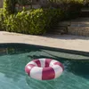 Schwimmring Große Vichy PVC Burgundy Produktbild-Vorschau 7