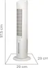 Ardes AR5R09, Haushaltsturmventilator, Weiß, Flur, 62 dB, Produktbild-Vorschau 9