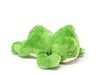 A plush frog toy lying on its back on a white background. Produktbild-Vorschau