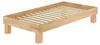Holzbett breites Einzelbett 100x200 Buche geölt Futonbett Produktbild-Vorschau 1