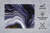 MuchoWow® Mauspad Mousepad Marmor - Lila - Luxus - Produktbild-Vorschau 2