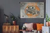 MuchoWow® Wandteppich Wandbehang Mancave - Auto - Orange - Produktbild-Vorschau 6
