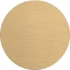A round, brushed brass object isolated on a white background. Produktbild-Vorschau