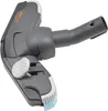 A vacuum cleaner floor nozzle is shown from an angled perspective against a white background. Produktbild-Vorschau